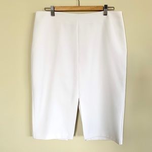 Banana Republic white pencil skirt size 12